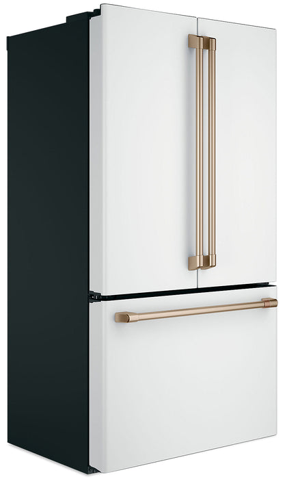 Réfrigérateur Café de 23,1 pi³ et de 36 po à portes françaises - blanc mat - CWE23SP4MW2