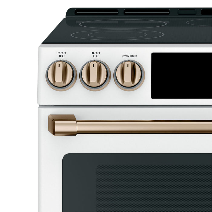 Ensemble de poignées et de boutons bronze brossé pour cuisinière électrique Café - CXFCEHKPMBZ