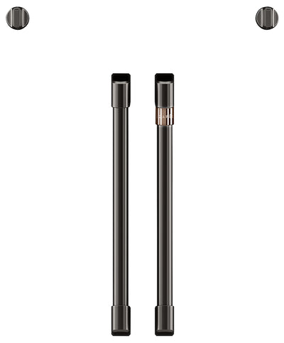 Café French-Door Wall Oven Brushed Black Knobs and Handles - CXWSFHKPMBT - Accessory Kit in Brushed Black