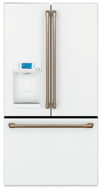Réfrigérateur Café de 22,2 pi³ à portes françaises avec distributeur d'eau chaude - CYE22TP4MW2