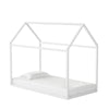 Lit simple de maison Montessori Skyler de Little Seeds - blanc