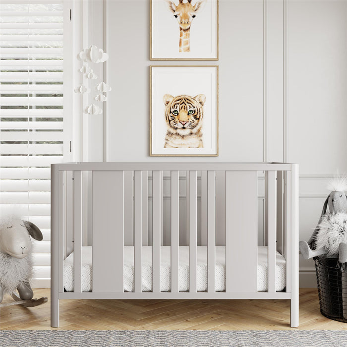 Lit de bébé Crawford de Little Seeds 3 en 1 - gris Sharkey