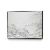 Œuvre d’art murale sur toile encadrée noire « Gentle Maturity » 40 x 30