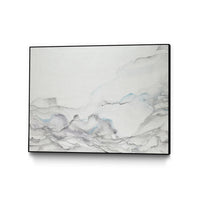 Œuvre d’art murale sur toile encadrée noire « Gentle Maturity » 24 x 18