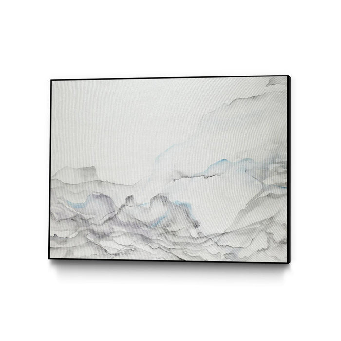 Œuvre d’art murale sur toile encadrée noire « Gentle Maturity » 24 x 18