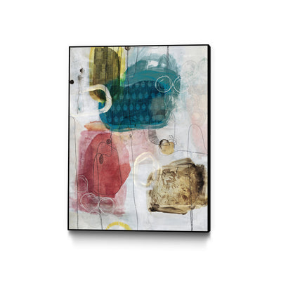 "Flip Flop" Canvas Framed Black 30x40 Wall Art