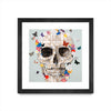 Œuvre d’art murale encadrée noire et mate « Party Favor » 36 x 36