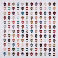 Œuvre d’art murale Giant Art « Gorgeous Crowd » 72 x 72
