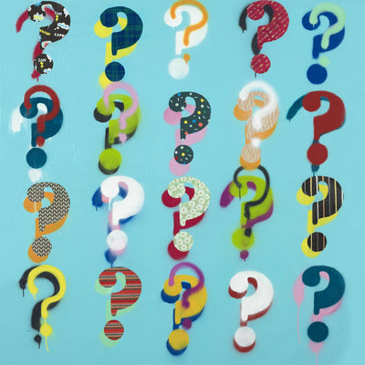 "Pop The Question" Giant Art 72x72 Wall Art