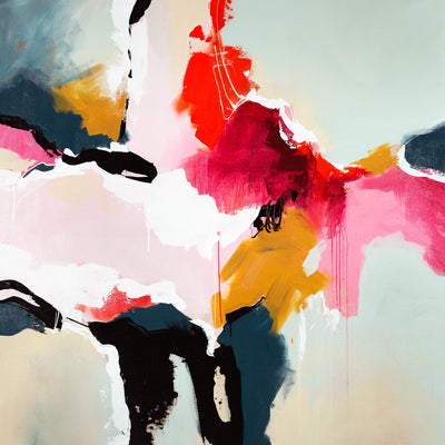 "Mental Picture" Giant Art 54x54 Wall Art