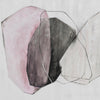 "Tickled With Pink" Giant Art 54x54 Wall Art