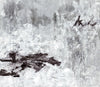 "Half Beat" Giant Art 54x54 Wall Art