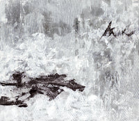 Œuvre d’art murale Giant Art « Half Beat » 54 x 54