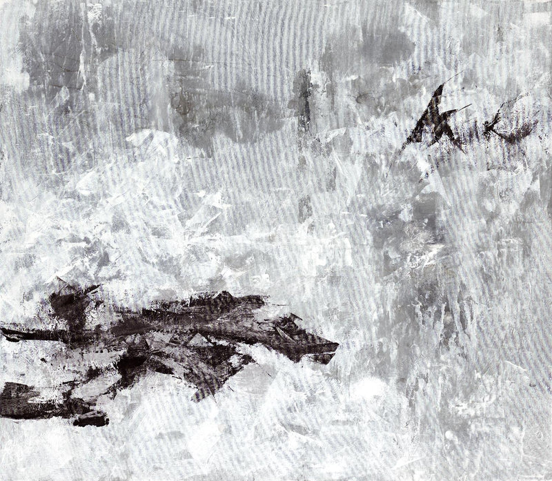 Œuvre d’art murale Giant Art « Half Beat » 54 x 54