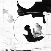 Œuvre d’art murale Giant Art « Traces Of Silver Iii » 54 x 54