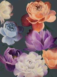 Œuvre d’art murale Giant Art « November Blooms » 72 x 54