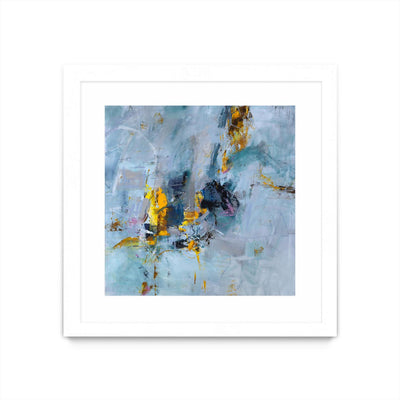 "Prize Of The Day" Matted and Framed White 36x36 Wall Art
