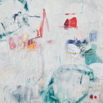 "Lullaby Wishes Ii" Giant Art 72x72 Wall Art
