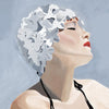 Œuvre d’art murale sur toile encadrée noire « Getting My Tan On » 20 x 20