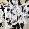 "Talking Out Of Both Sides" Giant Art 72x72 Wall Art