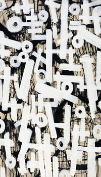 Œuvre d’art murale Giant Art « Strapped I » 84 x 48