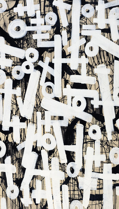 Œuvre d’art murale Giant Art « Strapped I » 84 x 48