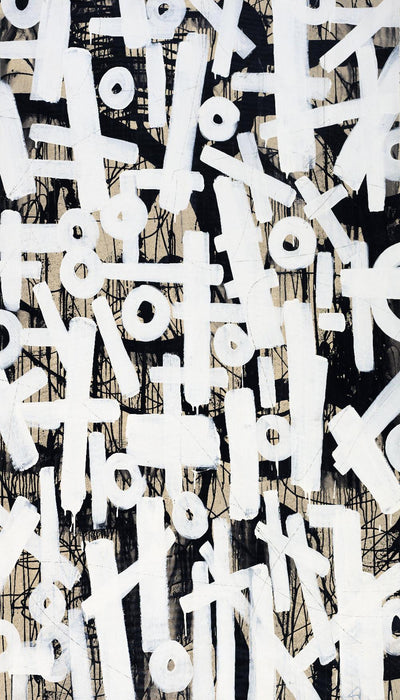 "Strapped Ii" Giant Art 84x48 Wall Art