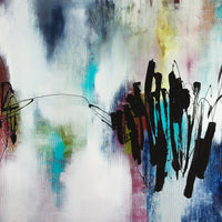 Œuvre d’art murale Giant Art « Disruptive Connection » 72 x 72