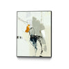 Œuvre d'art murale sur toile encadrée noire « Outburst V » 30 x 40