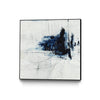 "Superior" Canvas Framed Black 20x20 Wall Art