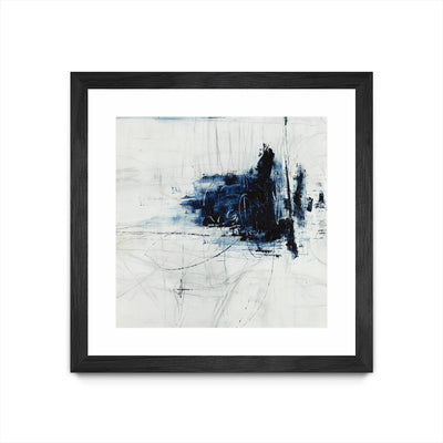 "Superior" Matted and Framed Black 36x36 Wall Art