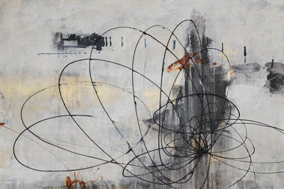 "Mess With The Mind Ii" Giant Art 84x54 Wall Art