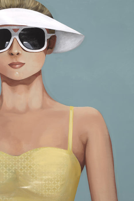 Œuvre d’art murale Giant Art « Glamour Rays » 84 x 54