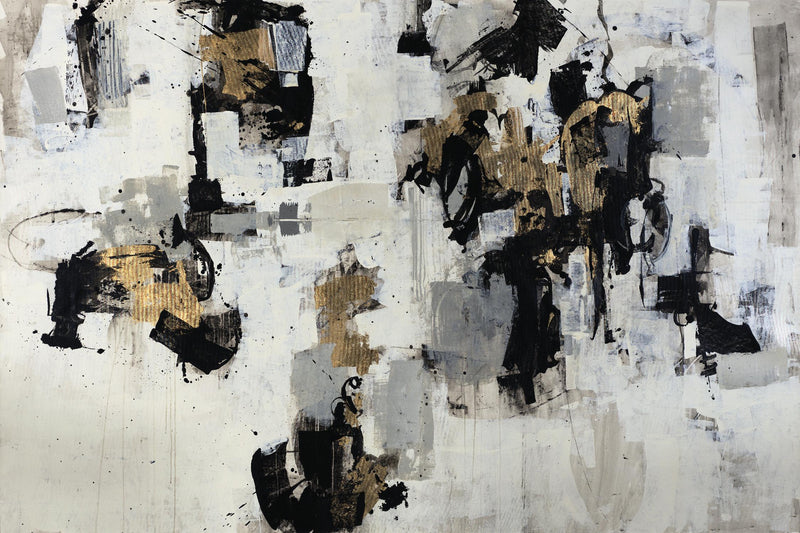 Œuvre d’art murale Giant Art « Gold Gloved Boxer » 72 x 48