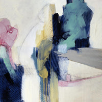 Œuvre d’art murale Giant Art « Acrobatic Swimmer » 72 x 72
