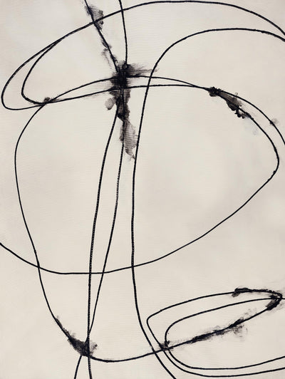 "Tangled Ties" Giant Art 72x54 Wall Art