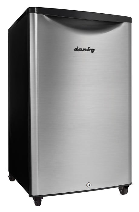Mini réfrigérateur Danby de 4,4 pi³ et de 20,8 po à 1 porte pour l'extérieur - acier inoxydable -…