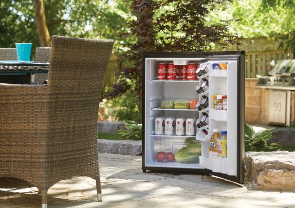 Mini réfrigérateur Danby de 4,4 pi³ et de 20,8 po à 1 porte pour l'extérieur - acier inoxydable -…