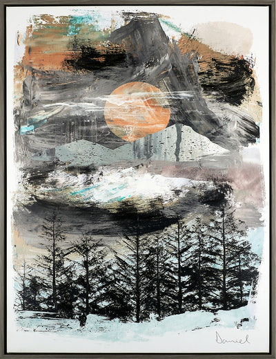 Mountains - 30.75" x 40.75"