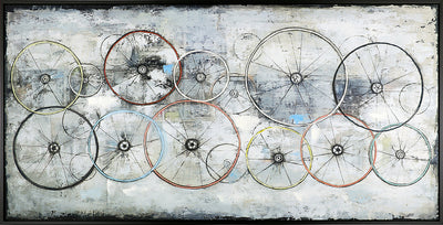 Bike Wheels - 30.5" x 60.5"