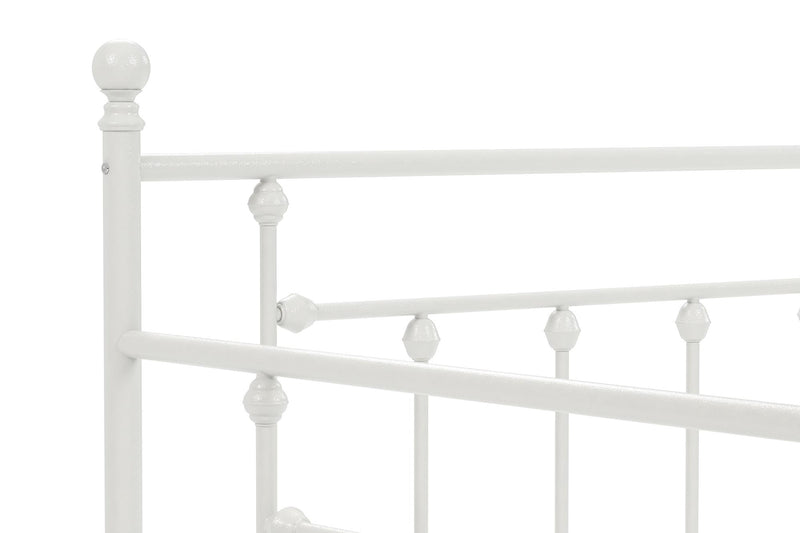 Lit de repos double et lit gigogne simple Maisie de Atwater Living - blanc