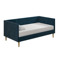 Lit de repos simple du milieu du 20e siècle Francise de Atwater Living - bleu 