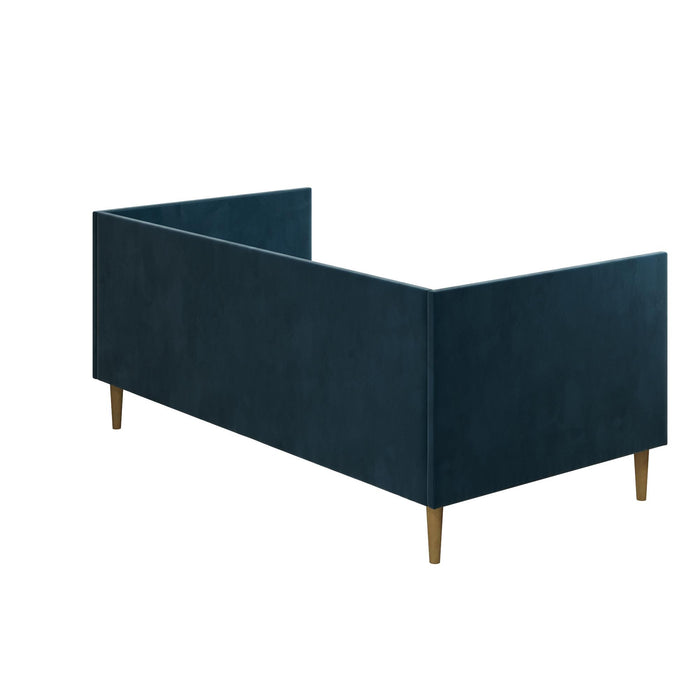 Lit de repos simple du milieu du 20e siècle Francise de Atwater Living - bleu