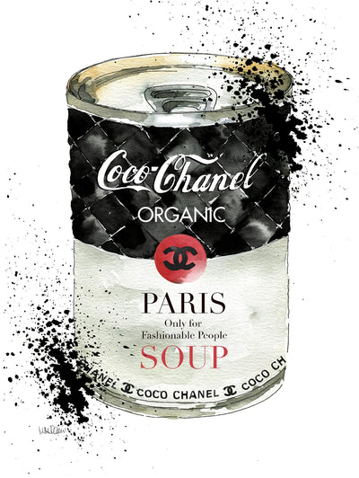 "Fashion Soup" Giant Art 72x54 Wall Art