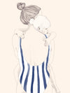 Œuvre d’art murale Giant Art « Daughter » 72 x 54