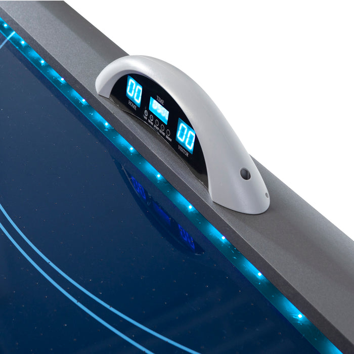 Jeu de hockey pneumatique à DEL de 7,5 po Atomic Indiglo