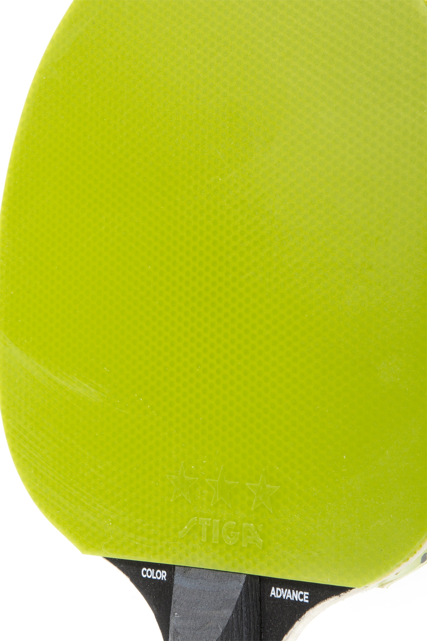 Raquette De Ping-pong STIGA Carbon Advance - Bois 5 Plis + 2 Couches Carbone - Revêtement STAR Advance Moyen - Idéale Pour Vitesse Et Effets - 13