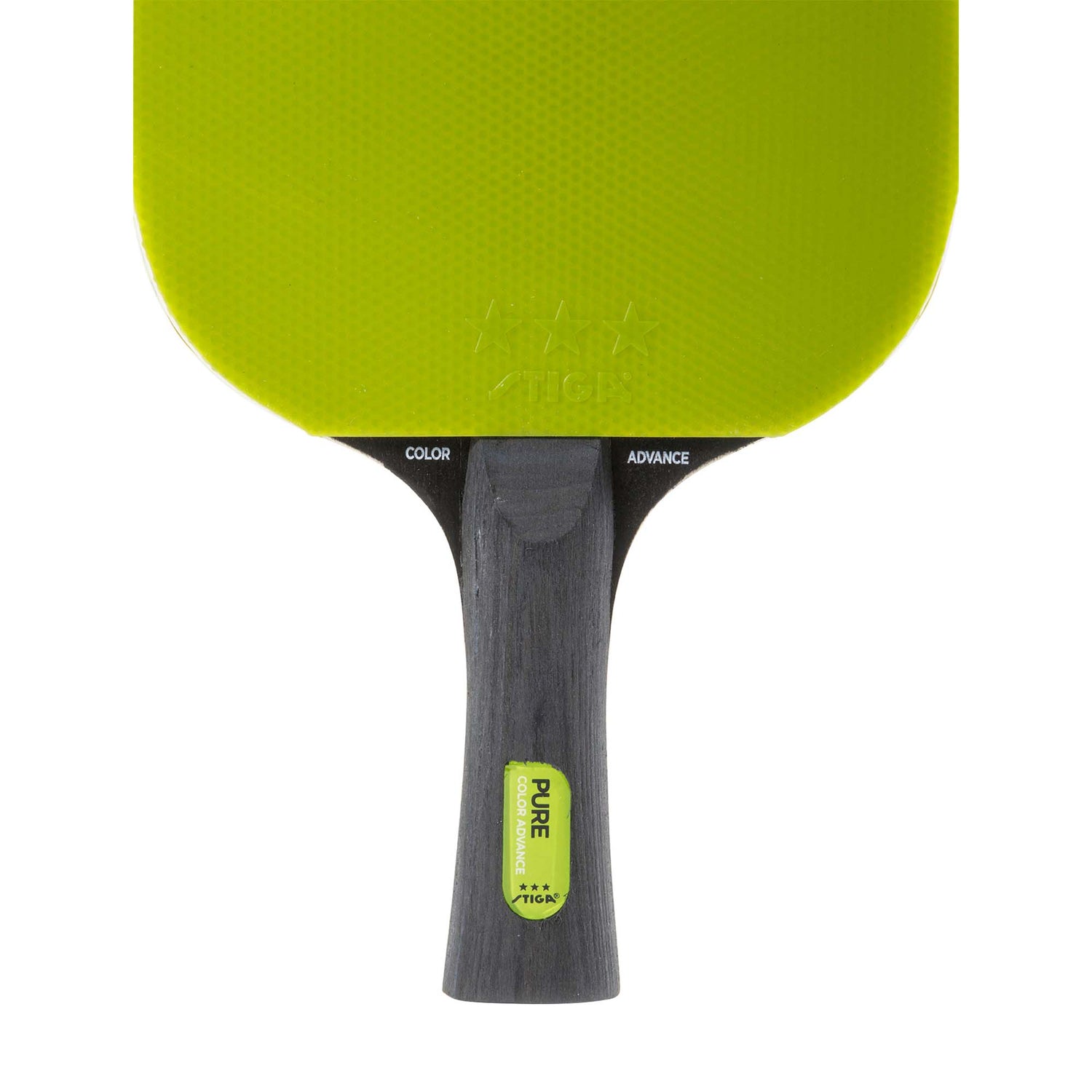 Raquette De Ping-pong STIGA Carbon Advance - Bois 5 Plis + 2 Couches Carbone - Revêtement STAR Advance Moyen - Idéale Pour Vitesse Et Effets - 1
