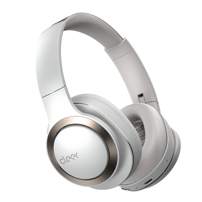 Casque d'écoute ENDURO ANC de Cleer Audio - gris clair
