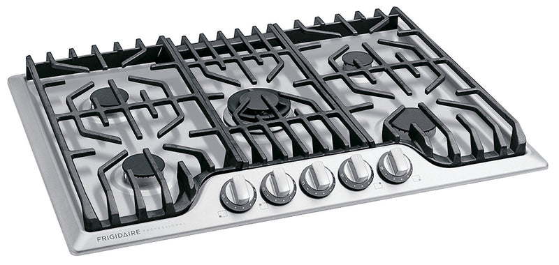 Surface de cuisson à gaz Frigidaire Professional de 30 po à 5 éléments - acier inoxydable - FPGC3077RS